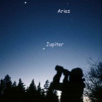 Venus, Jupiter och Aries